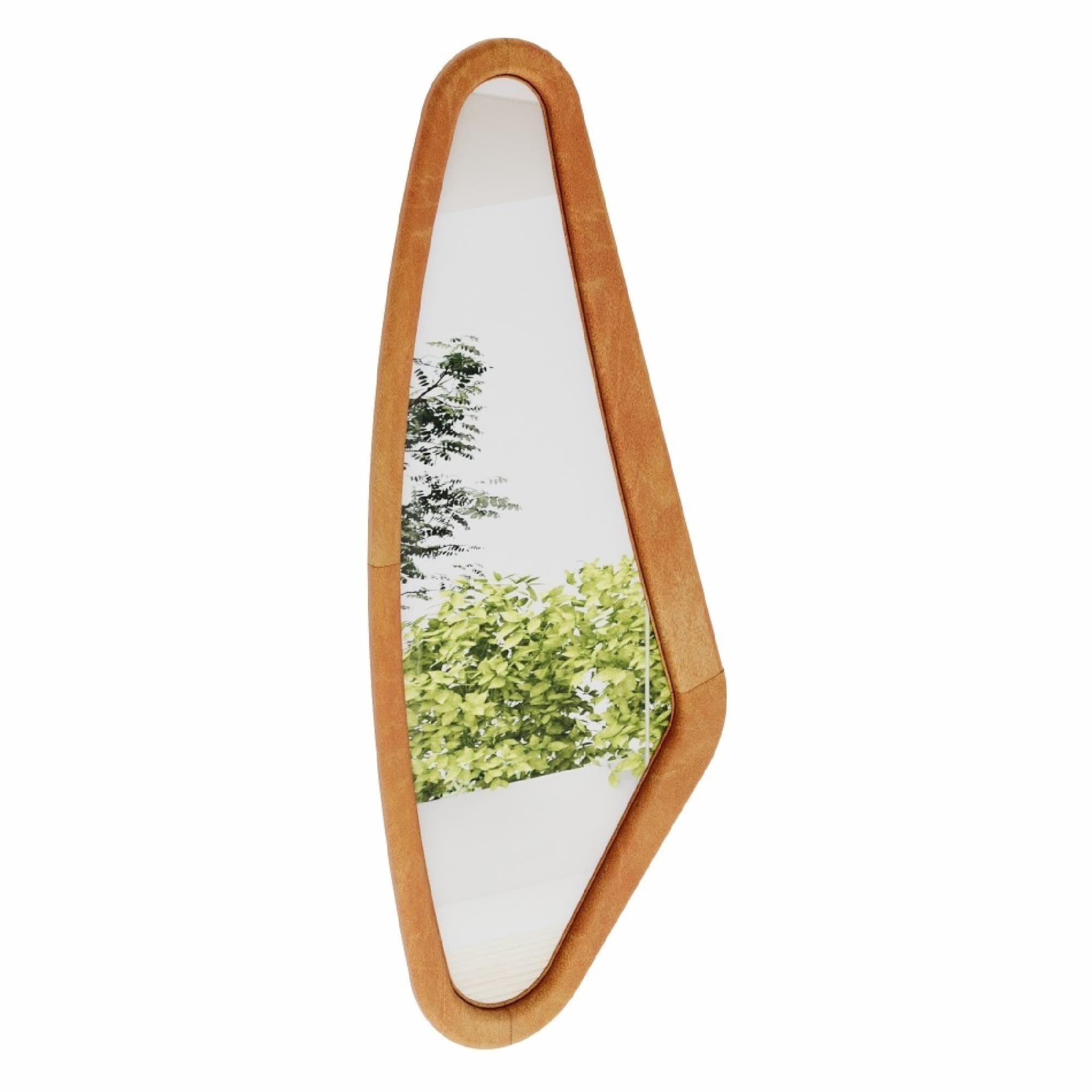 Espelho Loft Álamo 174 Cm Moldura Estofada Tecido Sintético Debrum