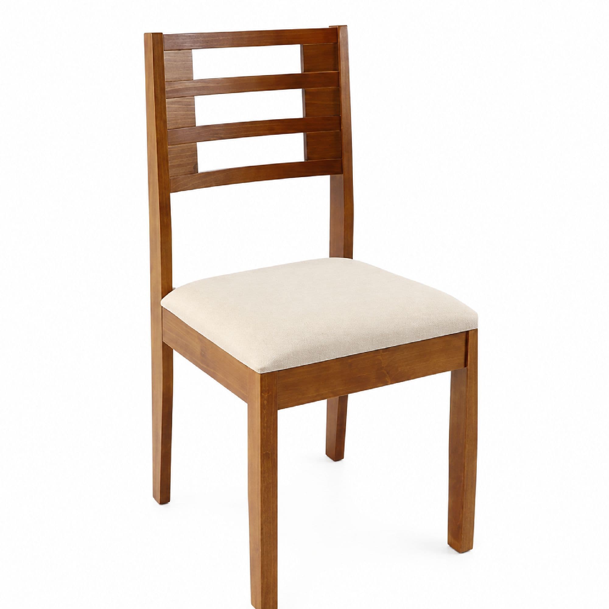 Conjunto Mesa de Jantar Extensível Ypê 1,20 com 4 Cadeiras Estofadas