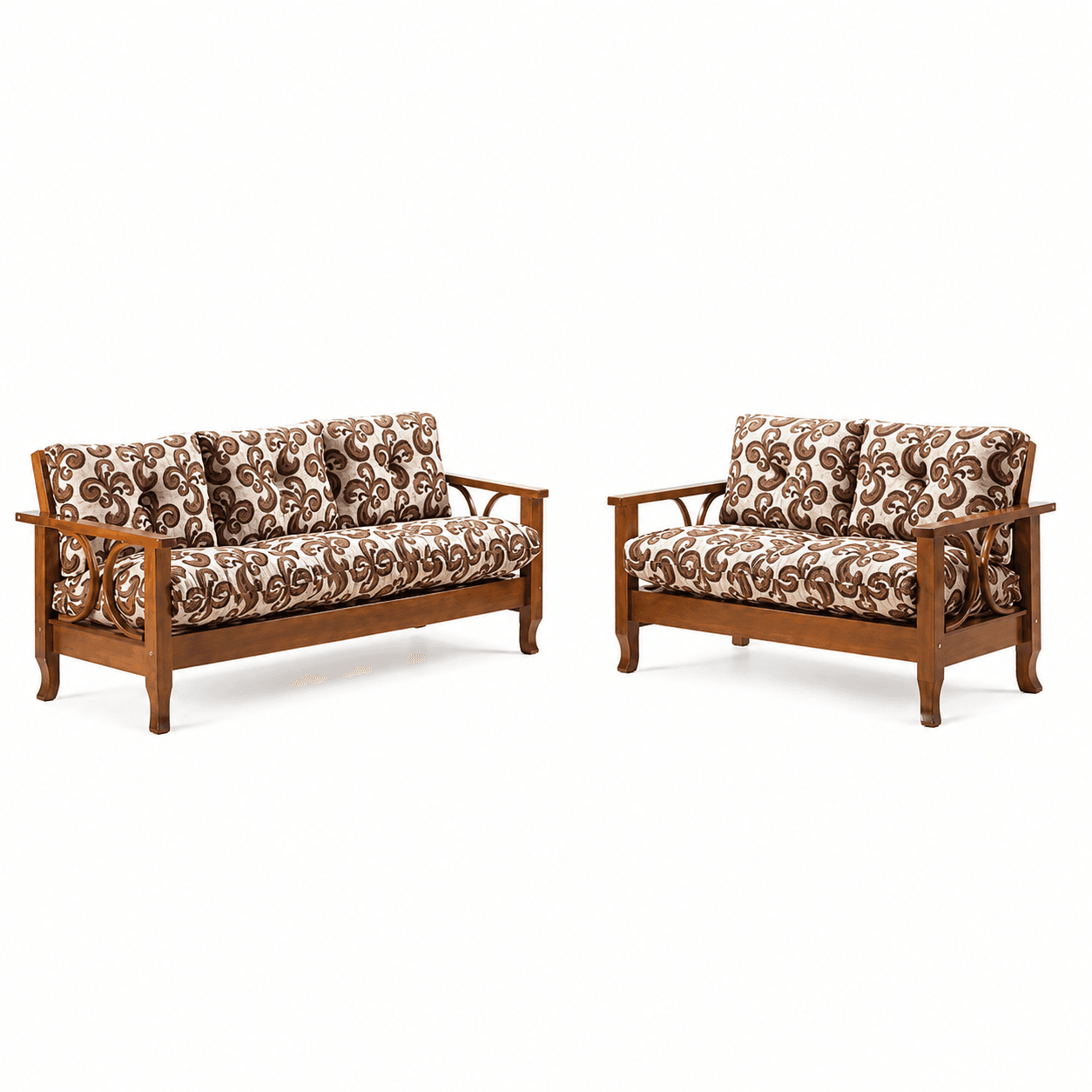 Conjunto Sofá 2 e 3 Lugares Confortável Madri