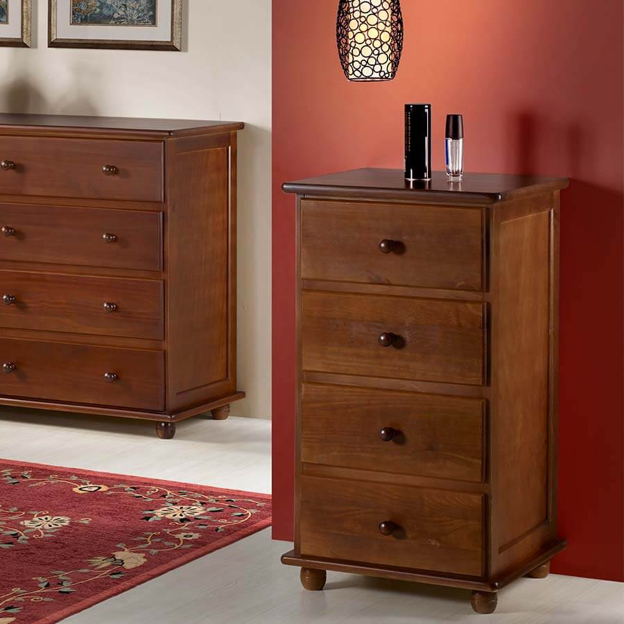 Cômoda Pinus 4 Gavetas
