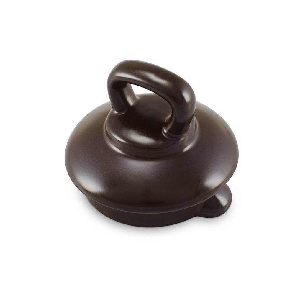 Tampa de Cerâmica para Chaleira ou Bule Tropeiro Ceraflame Chocolate
