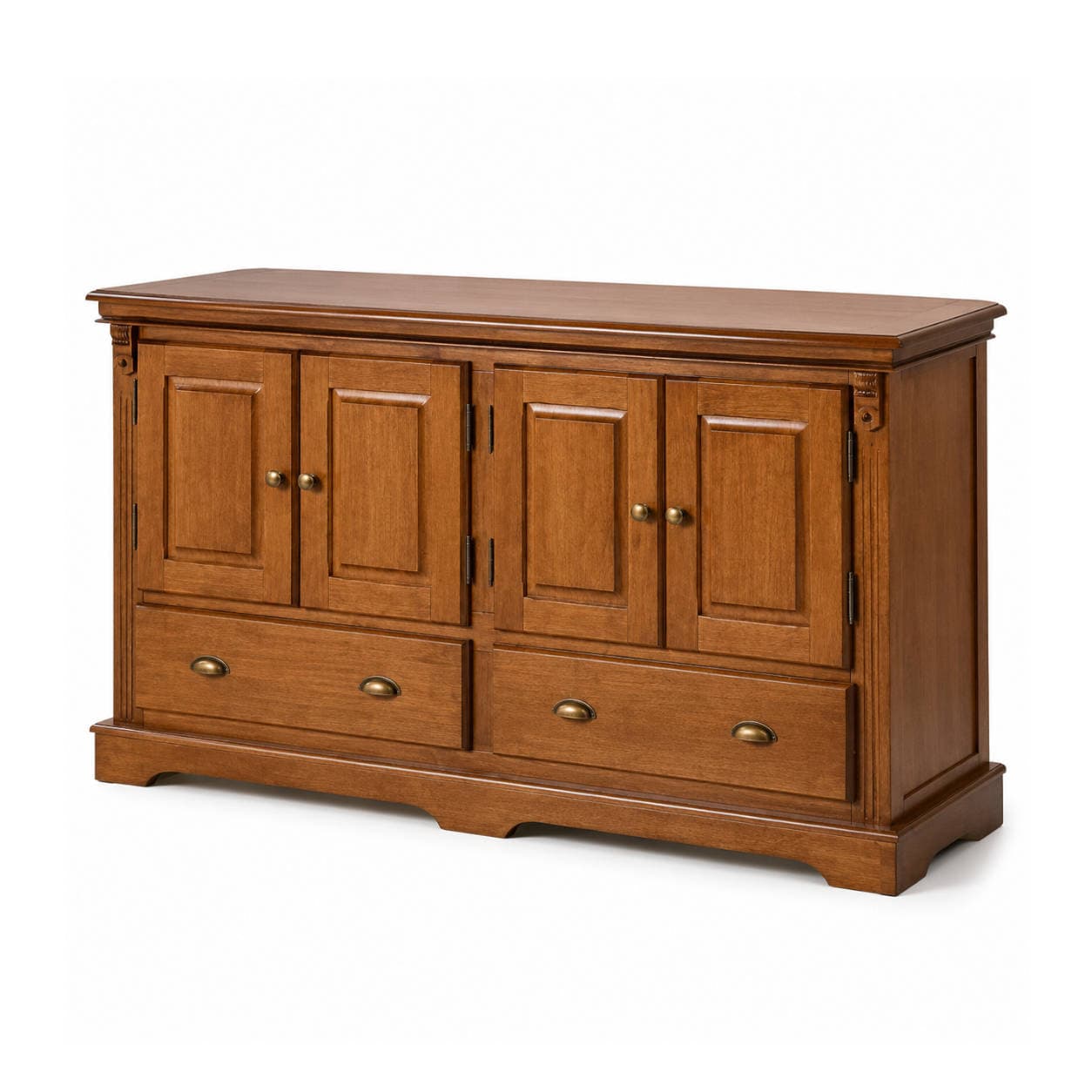 Buffet 4 Portas e 2 Gavetas Manchester Imbuia Glazer